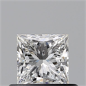 Diamante Natural 0.51 quilates, Princesa , Color G, claridad VVS2 y certificado GIA