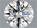 Natural Diamond 0.70 Carats, Round with Excellent Cut, G Color, SI2 Clarity and Certified by GIA