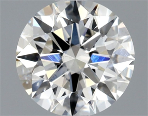 Picture of Natural Diamond 0.70 Carats, Round with Excellent Cut, G Color, SI2 Clarity and Certified by GIA