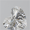 Natural Diamond 1.70 Carats, Heart with  Cut, F Color, VVS2 Clarity and Certified by GIA