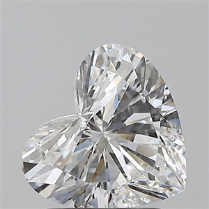 Picture of Natural Diamond 1.70 Carats, Heart with  Cut, F Color, VVS2 Clarity and Certified by GIA
