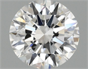 Del inventario de diamantes de laboratorio, 1.09 quilates, Redondo , Color D, claridad VVS2 y certificado IGI