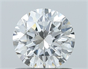 Diamante Natural 0.85 quilates, Redondo , Color F, claridad SI1 y certificado GIA
