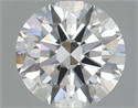 Diamante Natural 0.51 quilates, Redondo , Color D, claridad IF y certificado GIA