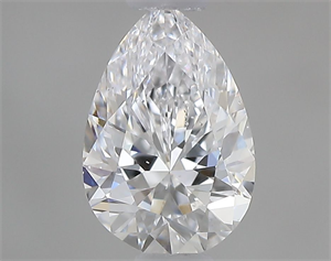 Picture of Natural Diamond 0.51 Carats, Pear with  Cut, D Color, SI2 Clarity and Certified by GIA