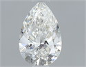 Natural Diamond 0.40 Carats, Pear with  Cut, G Color, VVS2 Clarity and Certified by GIA