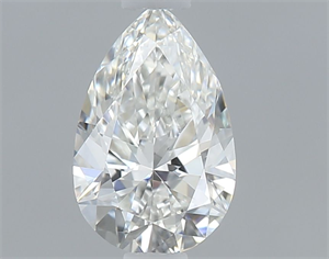 Picture of Natural Diamond 0.40 Carats, Pear with  Cut, G Color, VVS2 Clarity and Certified by GIA