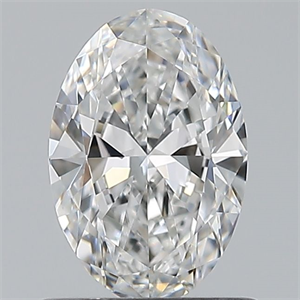 Picture of Natural Diamond 0.70 Carats, Oval with  Cut, E Color, VVS1 Clarity and Certified by GIA