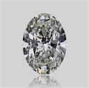Natural Diamond 1.50 Carats, Oval with  Cut, J Color, IF Clarity and Certified by GIA