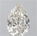 Diamante Natural 3.01 quilates, De pera , Color J, claridad SI2 y certificado GIA