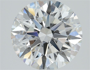 Picture of Lab Grown Diamond 1.01 Carats, Round with Ideal Cut, D Color, VS1 Clarity and Certified by IGI