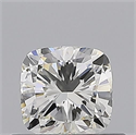 Diamante Natural 0.50 quilates, Del cojín , Color J, claridad VVS2 y certificado GIA