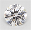 Diamante Natural 0.40 quilates, Redondo , Color D, claridad VS2 y certificado GIA