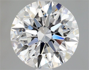 Picture of Natural Diamond 1.56 Carats, Round with Excellent Cut, D Color, VVS1 Clarity and Certified by GIA