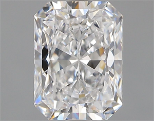 Picture of Natural Diamond 1.20 Carats, Radiant with  Cut, D Color, VVS1 Clarity and Certified by GIA
