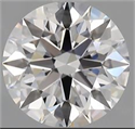 Lab Grown Diamond 1.58 Carats, Round with Excellent Cut, D Color, VVS2 Clarity and Certified by GIA