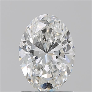 Picture of Natural Diamond 1.21 Carats, Oval with  Cut, G Color, VS2 Clarity and Certified by GIA