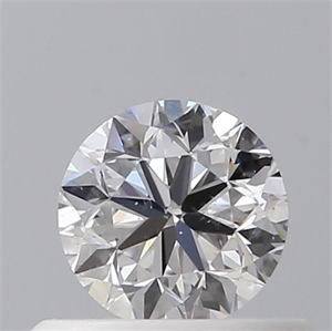 Foto Diamante Natural 0.40 quilates, Redondo , Color D, claridad SI2 y certificado GIA de