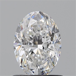 Picture of Natural Diamond 0.72 Carats, Oval with  Cut, D Color, VVS2 Clarity and Certified by GIA