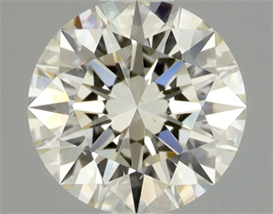 Picture of Natural Diamond 0.46 Carats, Round with Excellent Cut, K Color, VS2 Clarity and Certified by GIA