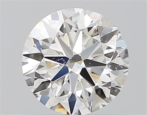 Foto Diamante Natural 0.50 quilates, Redondo , Color H, claridad SI1 y certificado GIA de