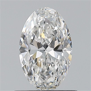 Picture of Natural Diamond 0.50 Carats, Oval with  Cut, F Color, VS1 Clarity and Certified by GIA