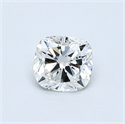 Natural Diamond 0.43 Carats, Cushion with  Cut, F Color, VS1 Clarity and Certified by GIA