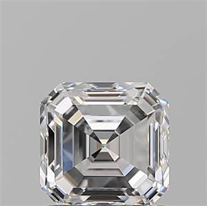 Foto Diamante Natural 1.01 quilates, Asscher , Color E, claridad VVS1 y certificado GIA de