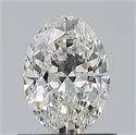 Diamante Natural 0.70 quilates, Ovalado , Color G, claridad VS2 y certificado GIA