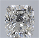 Diamante Natural 1.50 quilates, Del cojín , Color G, claridad VS1 y certificado GIA