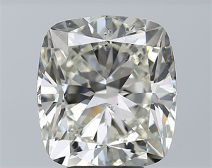 Picture of Natural Diamond 5.23 Carats, Cushion with  Cut, K Color, SI2 Clarity and Certified by GIA