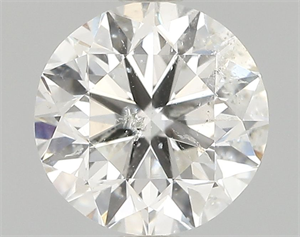 Picture of Natural Diamond 0.80 Carats, Round with Very Good Cut, I Color, I1 Clarity and Certified by GIA