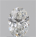 Natural Diamond 0.70 Carats, Oval with  Cut, G Color, VS1 Clarity and Certified by GIA