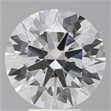 Del inventario de diamantes de laboratorio, 5.10 quilates, Redondo , Color F, claridad VVS2 y certificado IGI