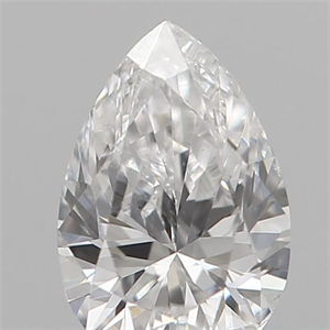 Foto Diamante Natural 0.18 quilates, De pera , Color E, claridad SI1 y certificado IGI de
