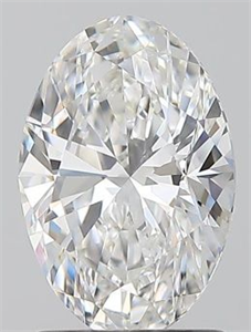 Foto Diamante Natural 1.51 quilates, Ovalado , Color E, claridad VS1 y certificado GIA de