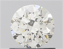 Natural Diamond 0.70 Carats, Round with Very Good Cut, H Color, VVS1 Clarity and Certified by IGI