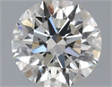 Diamante Natural 0.50 quilates, Redondo , Color J, claridad VVS1 y certificado GIA