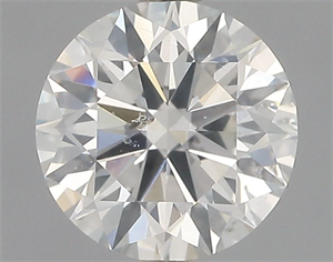 Picture of Natural Diamond 1.01 Carats, Round with Excellent Cut, I Color, SI2 Clarity and Certified by GIA