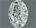 Diamante Natural 0.50 quilates, Ovalado , Color I, claridad VVS2 y certificado IGI