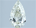 Diamante Natural 1.50 quilates, De pera , Color I, claridad IF y certificado IGI