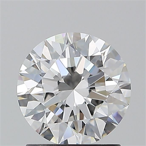 Foto Diamante Natural 1.34 quilates, Redondo , Color E, claridad VVS1 y certificado GIA de