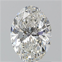 Natural Diamond 1.01 Carats, Oval with  Cut, G Color, VS1 Clarity and Certified by GIA