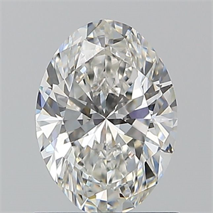 Picture of Natural Diamond 1.01 Carats, Oval with  Cut, G Color, VS1 Clarity and Certified by GIA