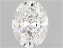 Natural Diamond 0.51 Carats, Oval with  Cut, E Color, VVS2 Clarity and Certified by GIA