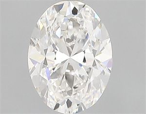 Picture of Natural Diamond 0.51 Carats, Oval with  Cut, E Color, VVS2 Clarity and Certified by GIA