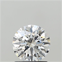 Lab Grown Diamond 1.08 Carats, Round with Ideal Cut, D Color, VS2 Clarity and Certified by IGI
