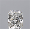 Natural Diamond 0.51 Carats, Radiant with  Cut, E Color, VVS1 Clarity and Certified by GIA