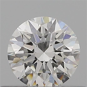 Picture of Natural Diamond 0.42 Carats, Round with Excellent Cut, G Color, VVS1 Clarity and Certified by GIA