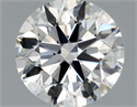 Natural Diamond 0.80 Carats, Round with Excellent Cut, G Color, VVS1 Clarity and Certified by GIA